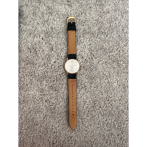 Guess Vintage 1989 Moon Phase Quartz Watch Original Box & Papers Leather Strap - Picture 10 of 15